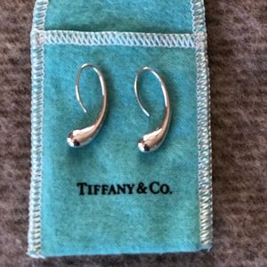 Tiffany Elsa Peretti Teardrop Earrings